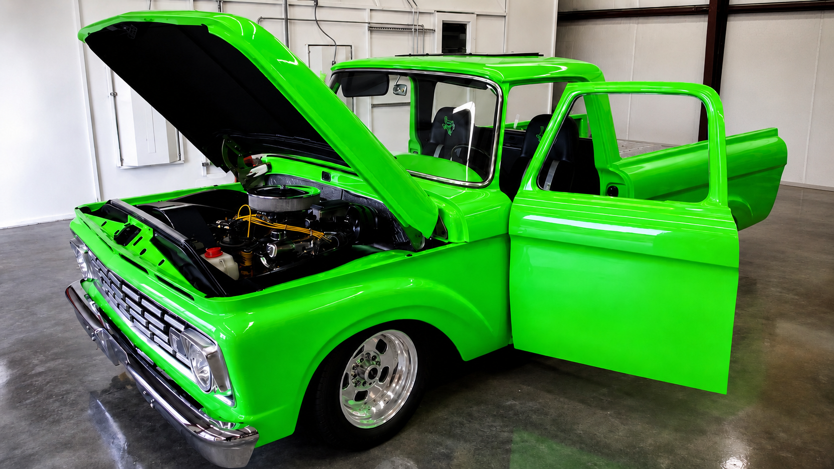 Custom classic truck by Herrera Auto Paint